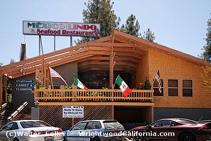 Mexico Lindo restaurant, Wrightwood, Ca.