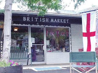 British Market, Wrightwood California, Village