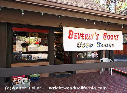 Beverly's Books, Wrightwood California, Village