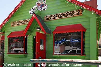 Racoon Saloon, Wrightwood, Ca.