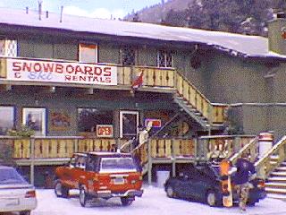 Wrightwood Ski Rentals, Wrightwood California, Village